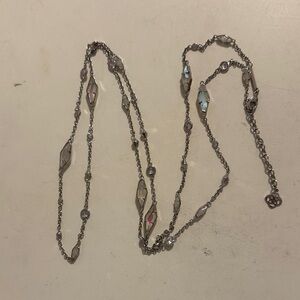 Kendra Scott Silver Chain Necklace